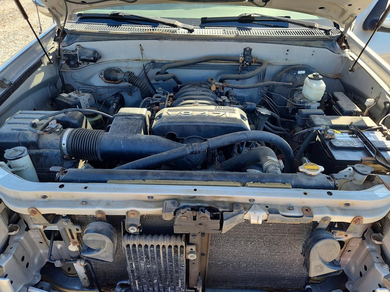 2006 Toyota Tundra Double Cab Sr5 Silver vin: 5TBDT441X6S541932