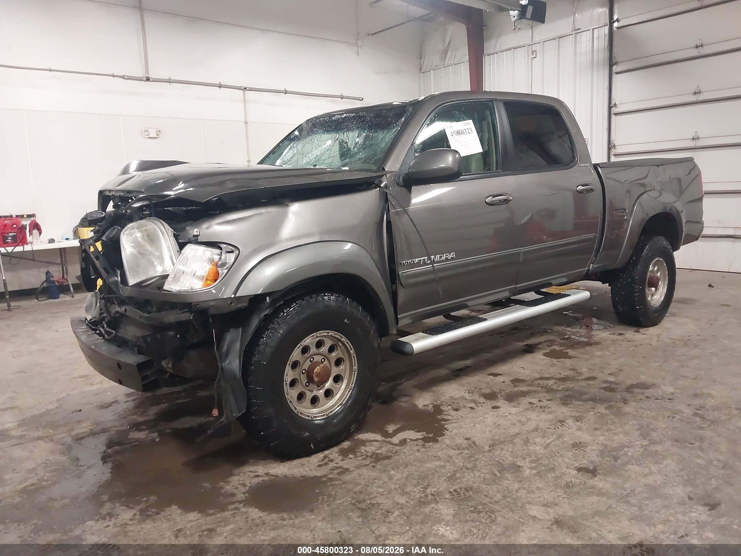 2006 Toyota Tundra Limited V8 Gray vin: 5TBDT48106S526737