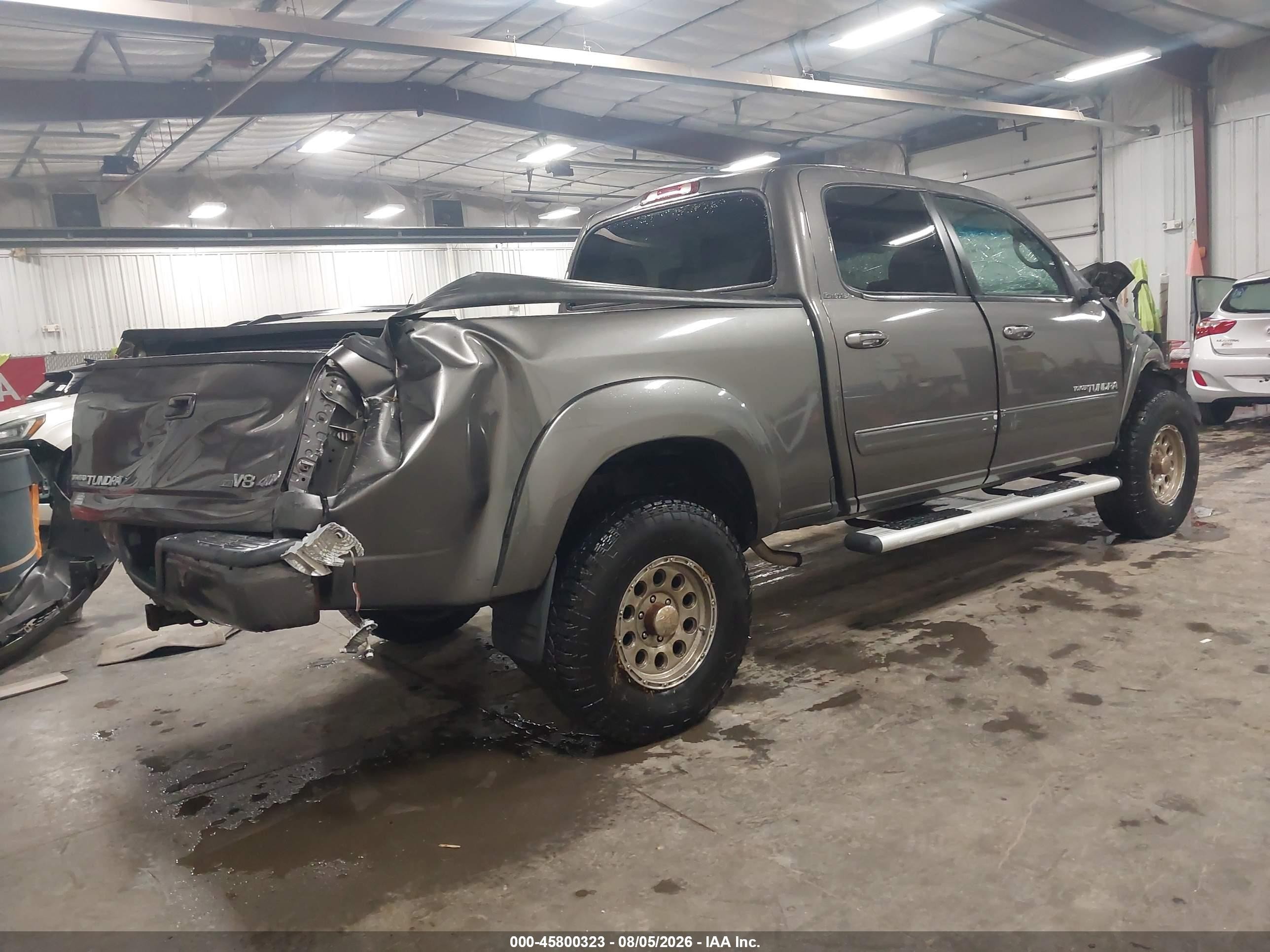 2006 Toyota Tundra Limited V8 Gray vin: 5TBDT48106S526737