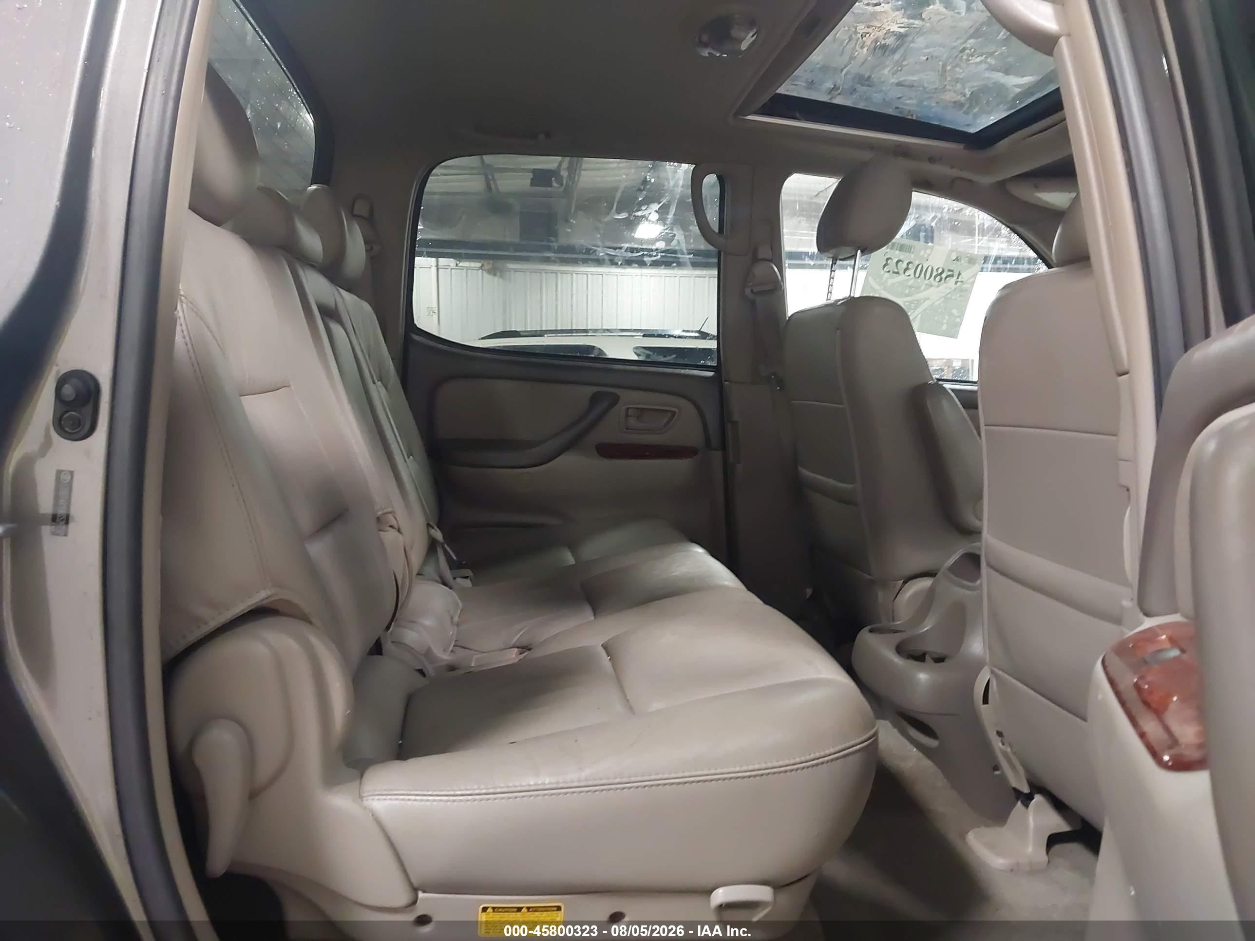 2006 Toyota Tundra Limited V8 Gray vin: 5TBDT48106S526737