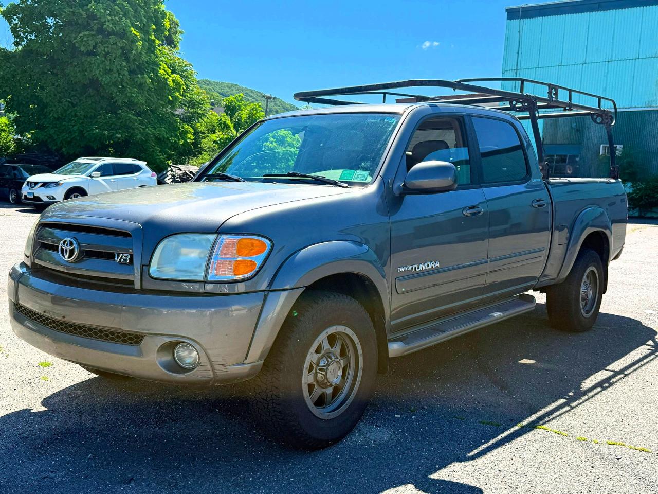 2004 Toyota Tundra Double Cab Limited Gray vin: 5TBDT48114S43879