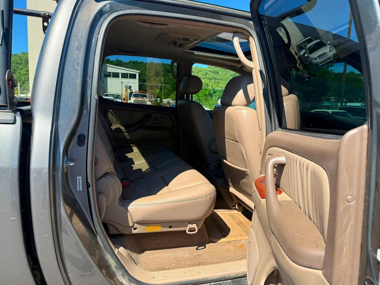 2004 Toyota Tundra Double Cab Limited Gray vin: 5TBDT48114S43879