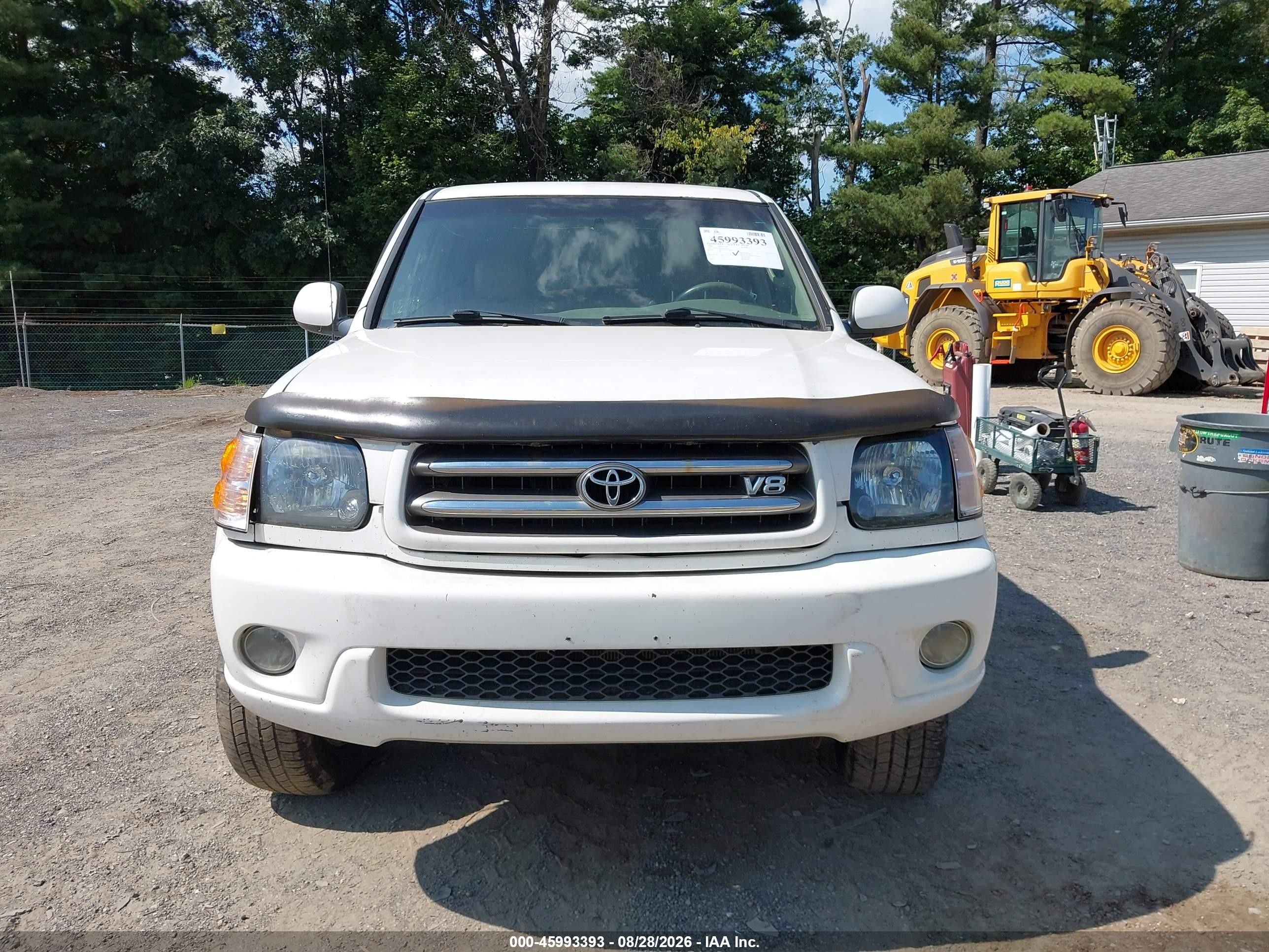2006 Toyota Tundra Limited V8 Белый vin: 5TBDT48116S516105