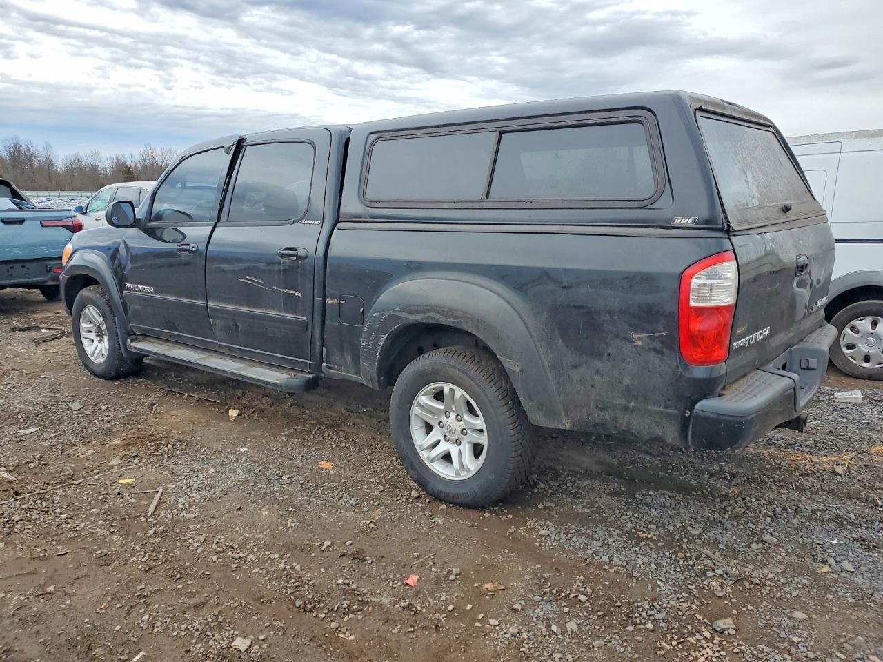 2006 Toyota Tundra Limited Black vin: 5TBDT48116S516802