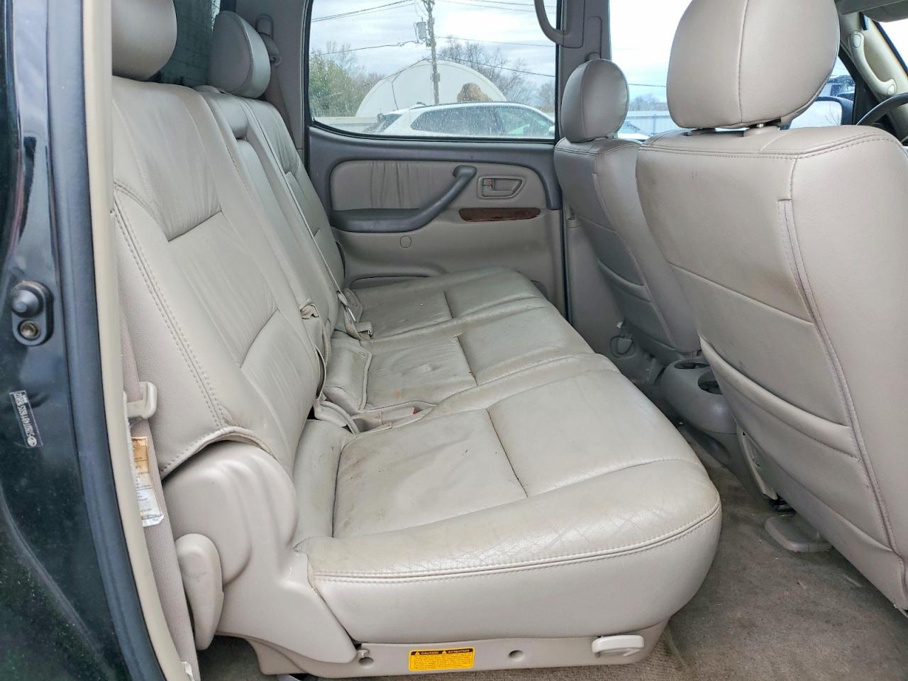 2006 Toyota Tundra Limited Black vin: 5TBDT48116S516802