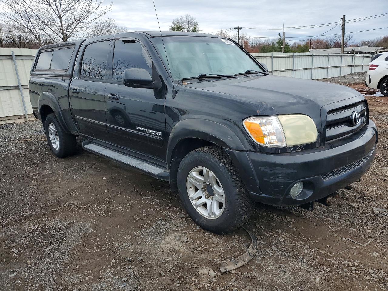 2006 Toyota Tundra Limited Black vin: 5TBDT48116S516802