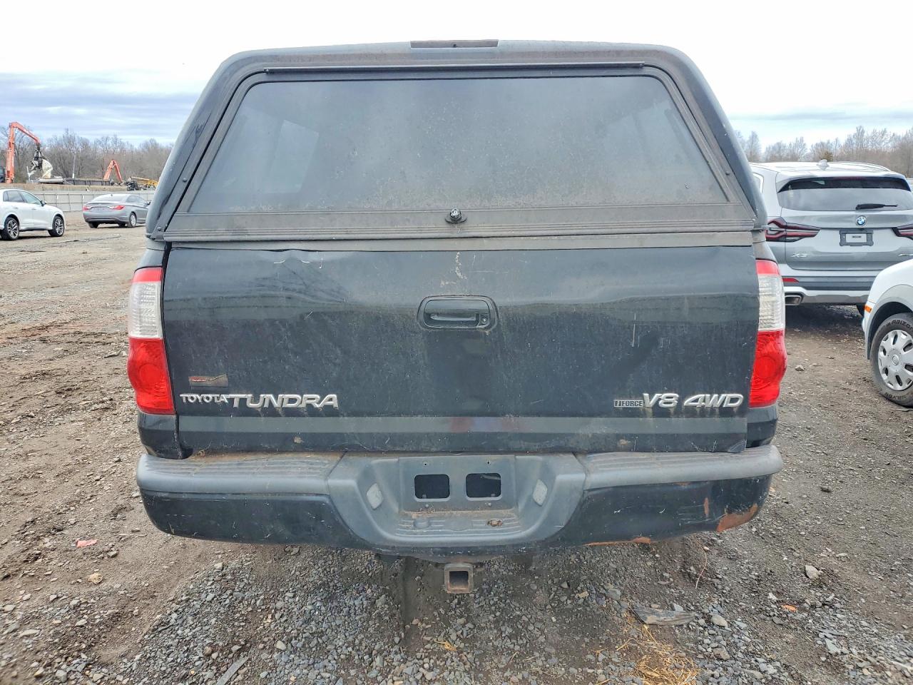2006 Toyota Tundra Limited Black vin: 5TBDT48116S516802