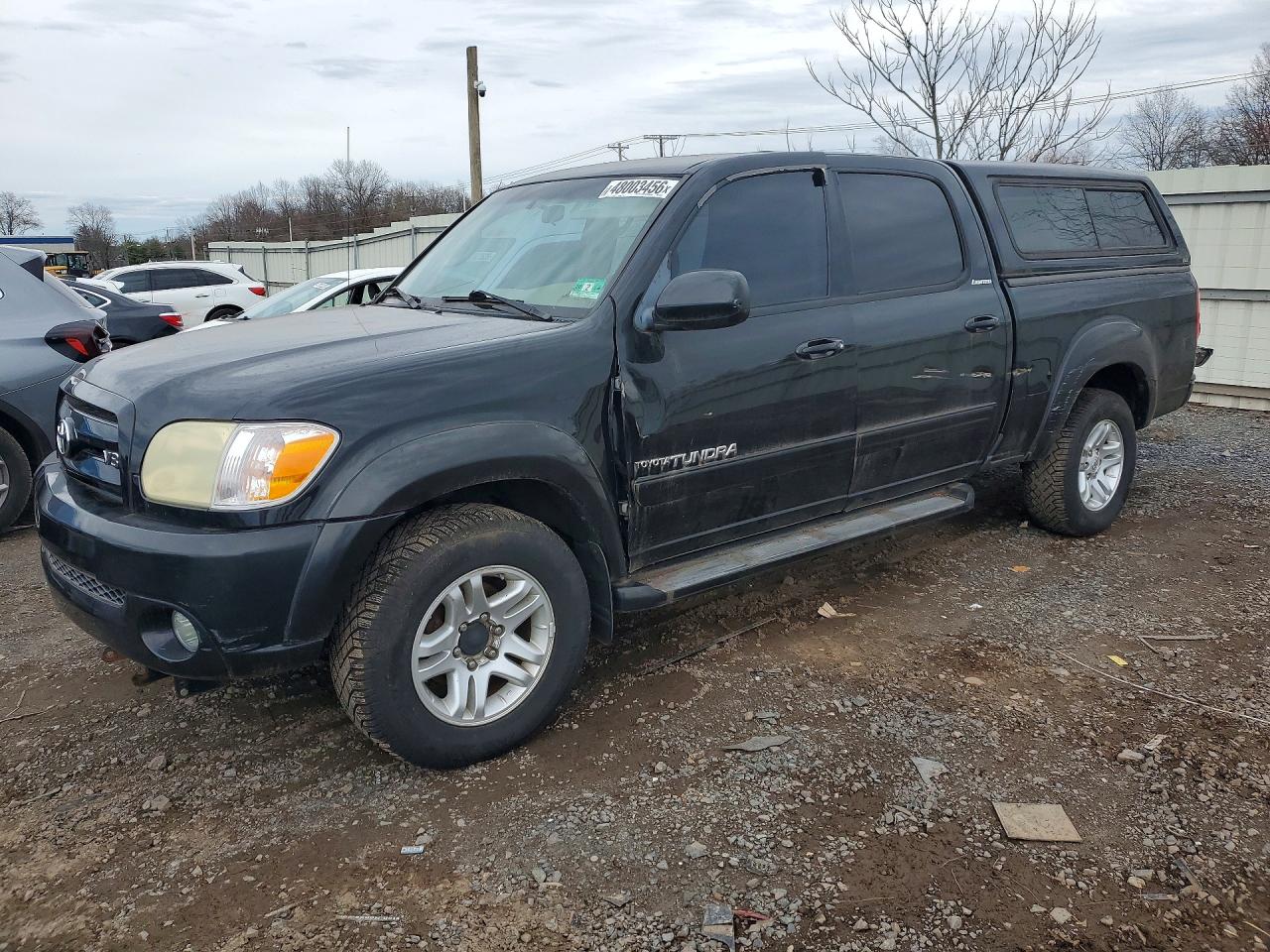 2006 Toyota Tundra Limited Black vin: 5TBDT48116S516802