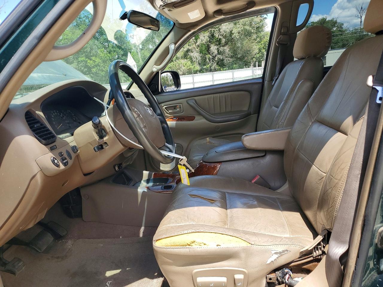 2004 Toyota Tundra Double Cab Limited Зеленый vin: 5TBDT48124S466313