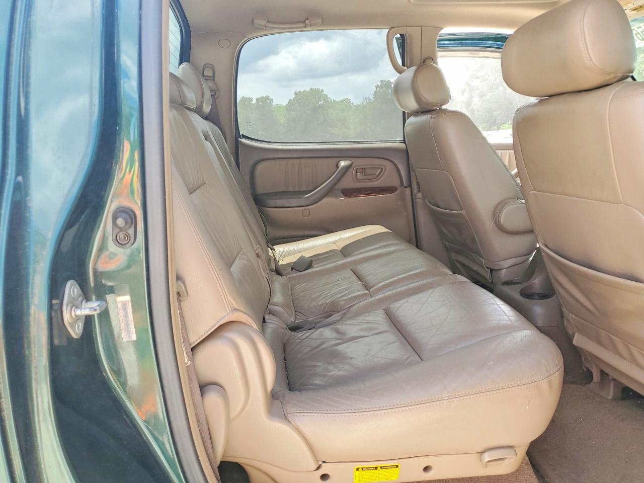 2004 Toyota Tundra Double Cab Limited Зеленый vin: 5TBDT48124S466313