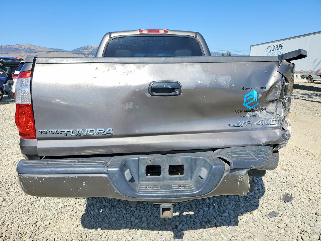 2005 Toyota Tundra Limited Acces Tan vin: 5TBDT48125S469925