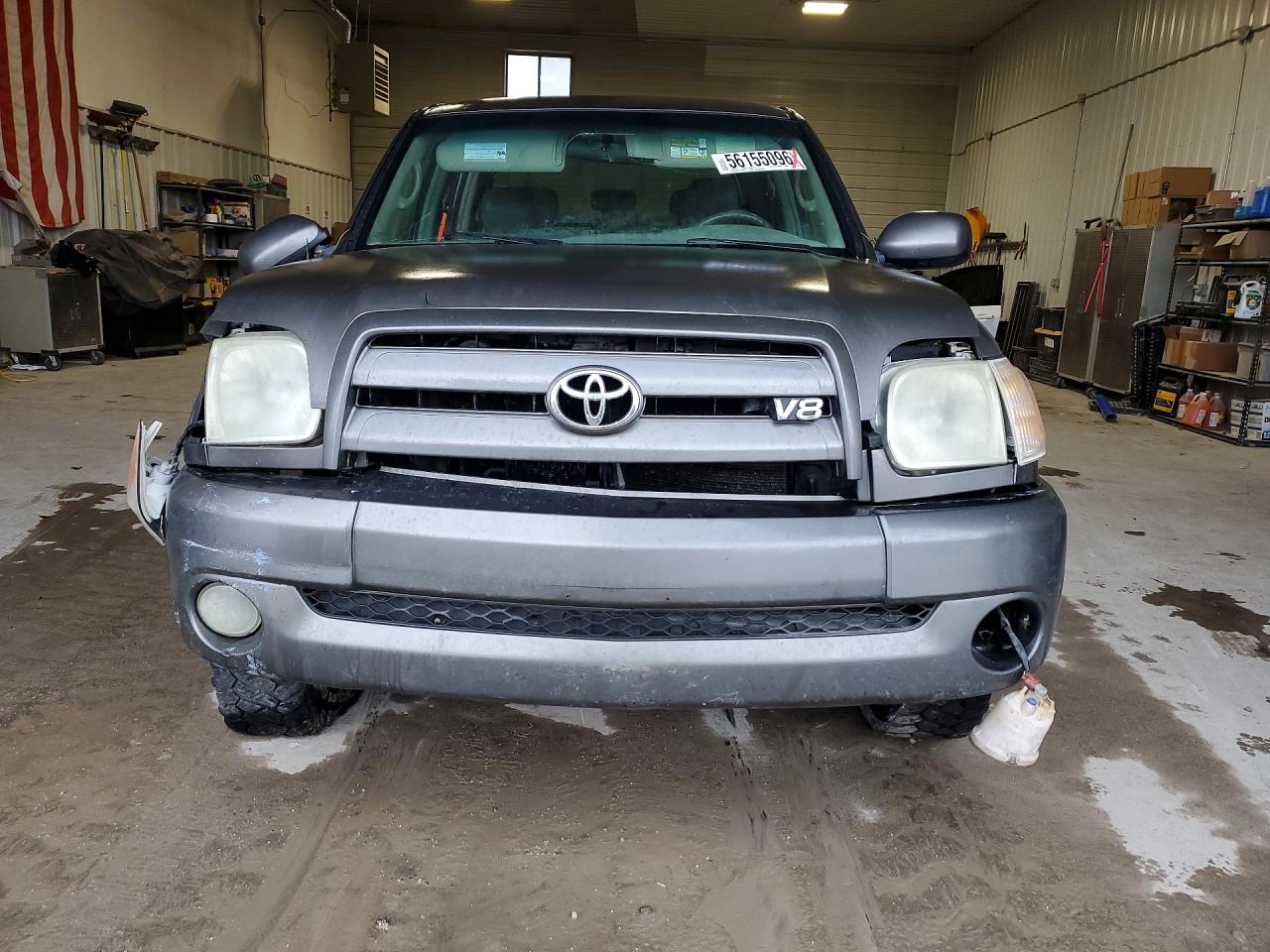 2006 Toyota Tundra Double Cab Limited Серый vin: 5TBDT48126S519210