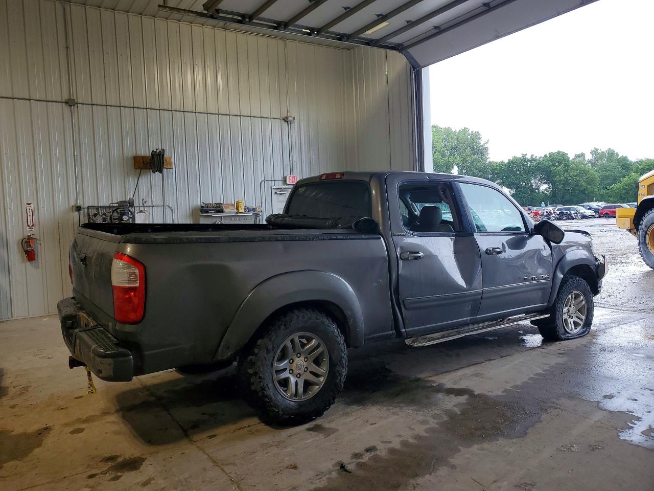 2006 Toyota Tundra Double Cab Limited Серый vin: 5TBDT48126S519210