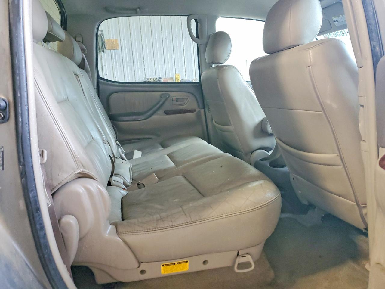 2006 Toyota Tundra Double Cab Limited Серый vin: 5TBDT48126S519210