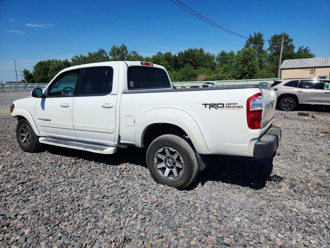 2006 Toyota Tundra Double Cab Limited White vin: 5TBDT48126S531471