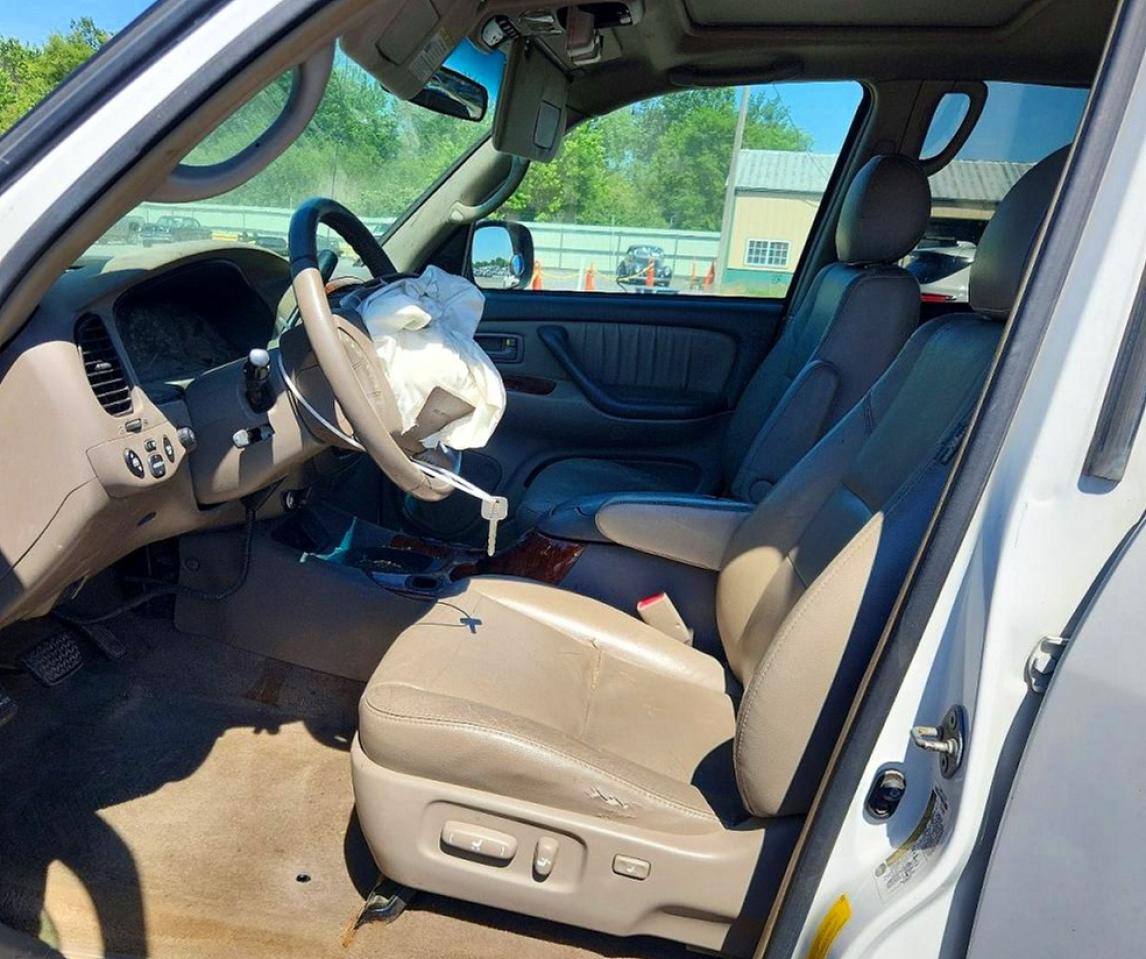 2006 Toyota Tundra Double Cab Limited White vin: 5TBDT48126S531471