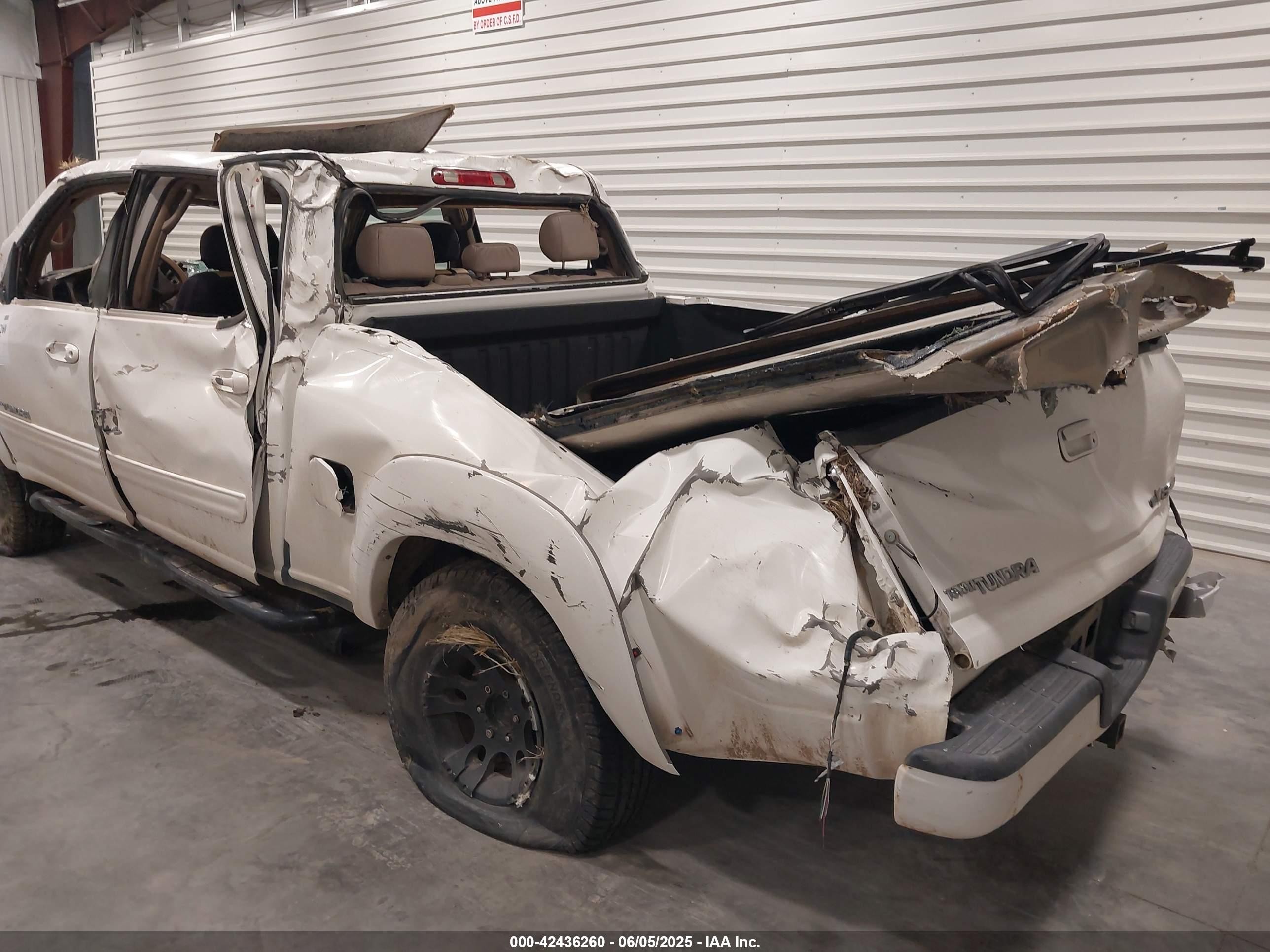 2004 Toyota Tundra Limited V8 White vin: 5TBDT48134S435359