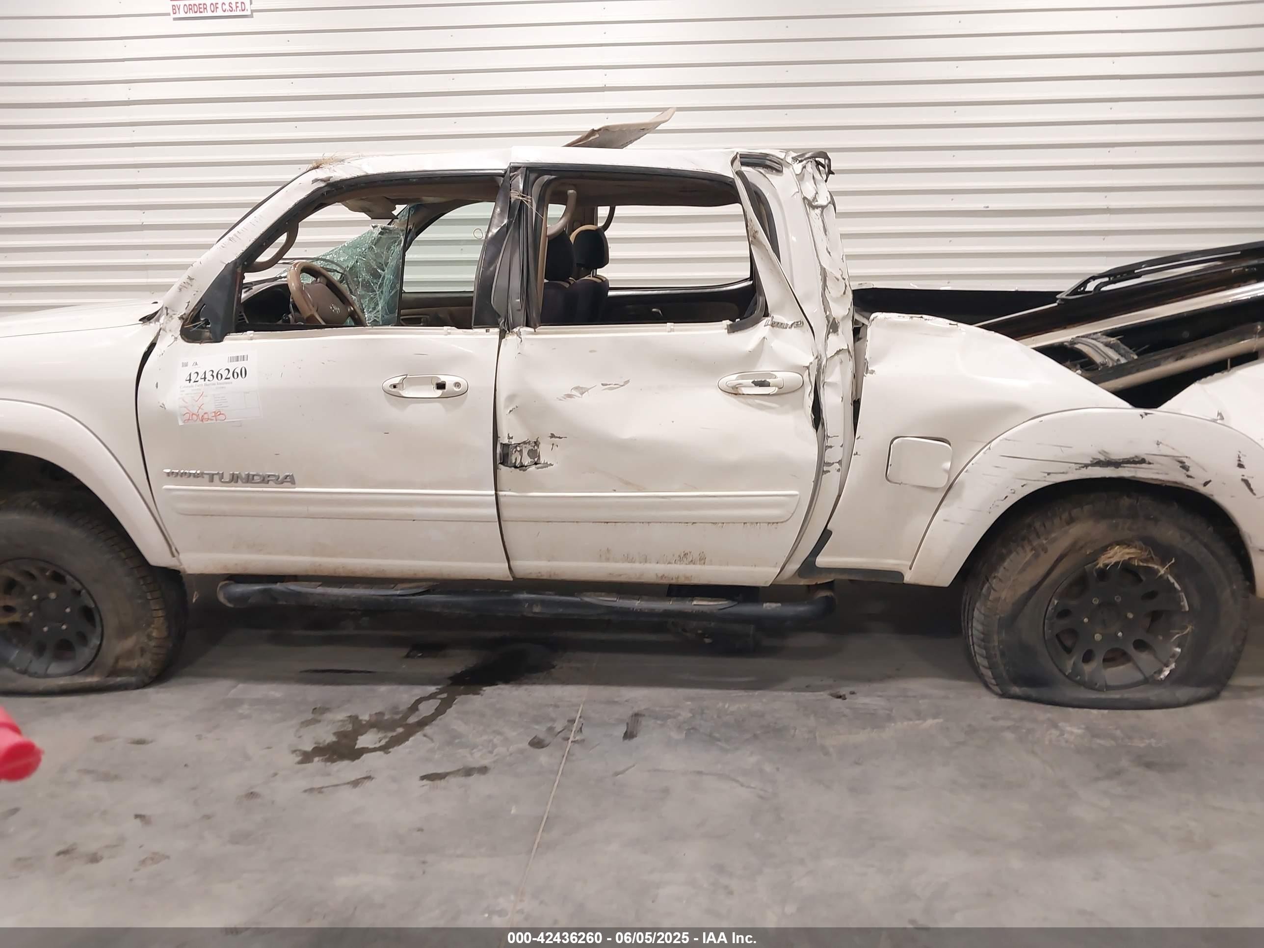 2004 Toyota Tundra Limited V8 White vin: 5TBDT48134S435359