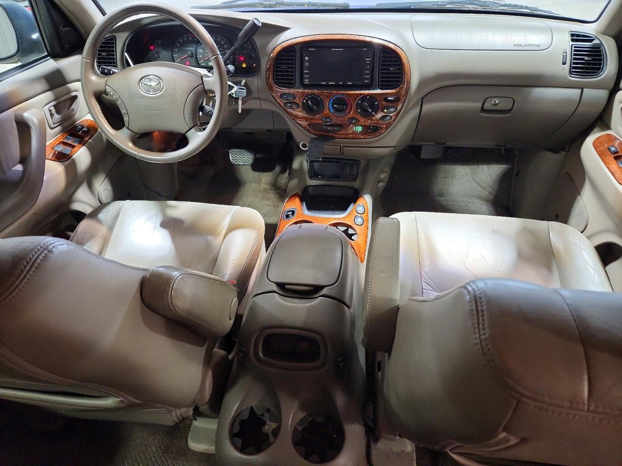 2005 Toyota Tundra Double Cab Limited Blue vin: 5TBDT48135S492114