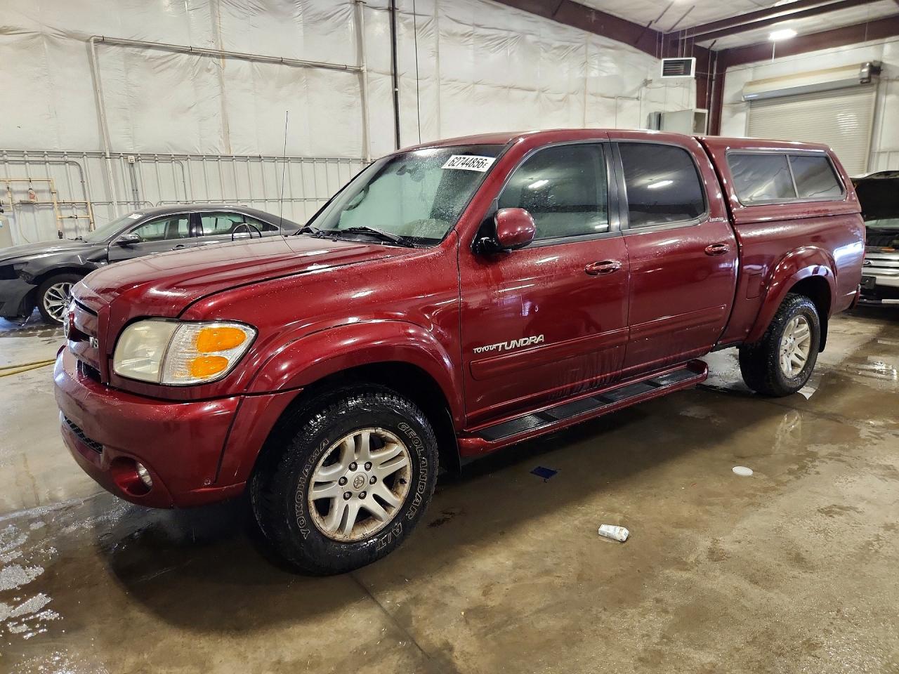 2004 Toyota Tundra Limited Maroon vin: 5TBDT48144S433877