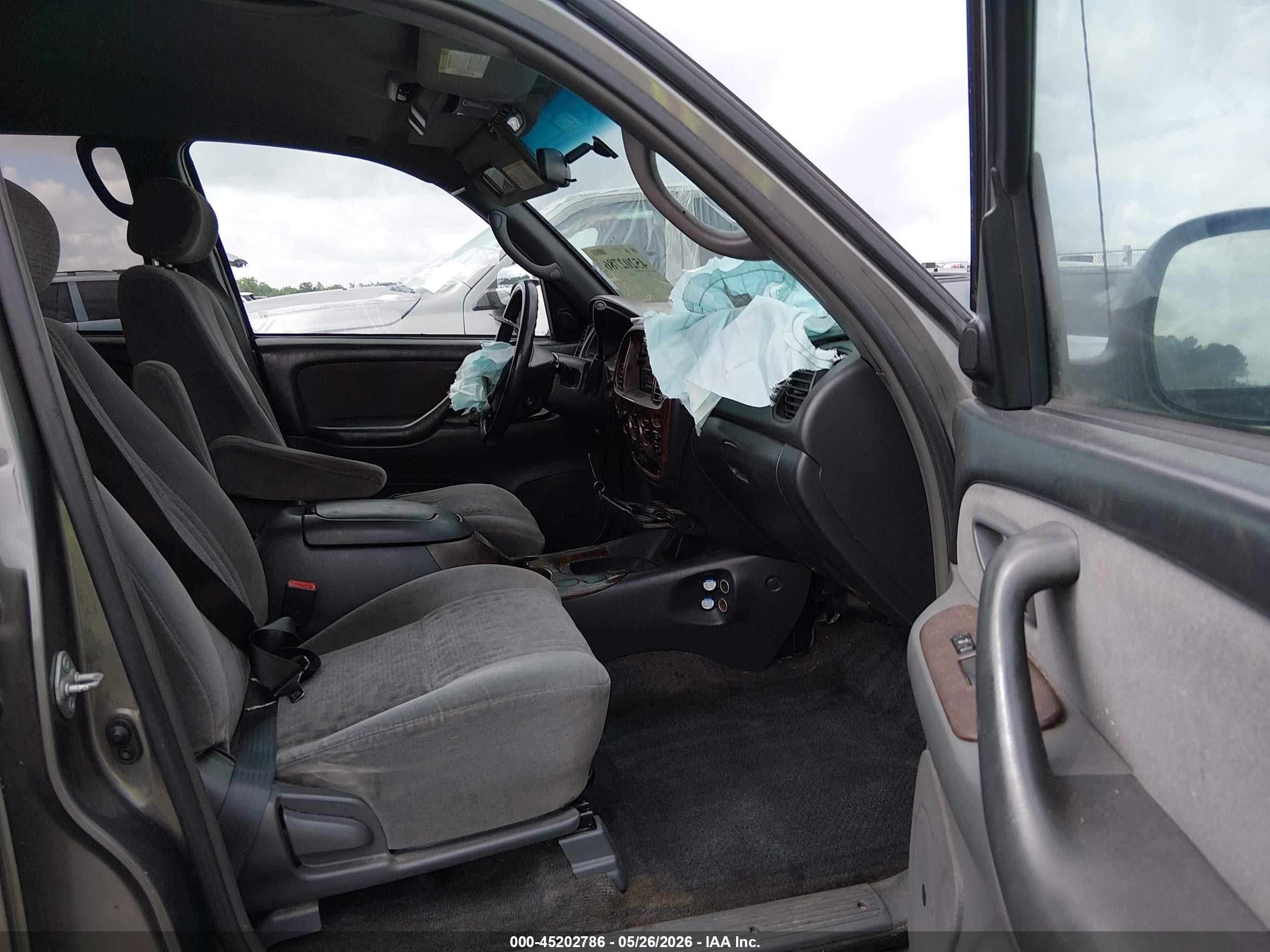 2004 Toyota Tundra Limited V8 Gray vin: 5TBDT48154S463955