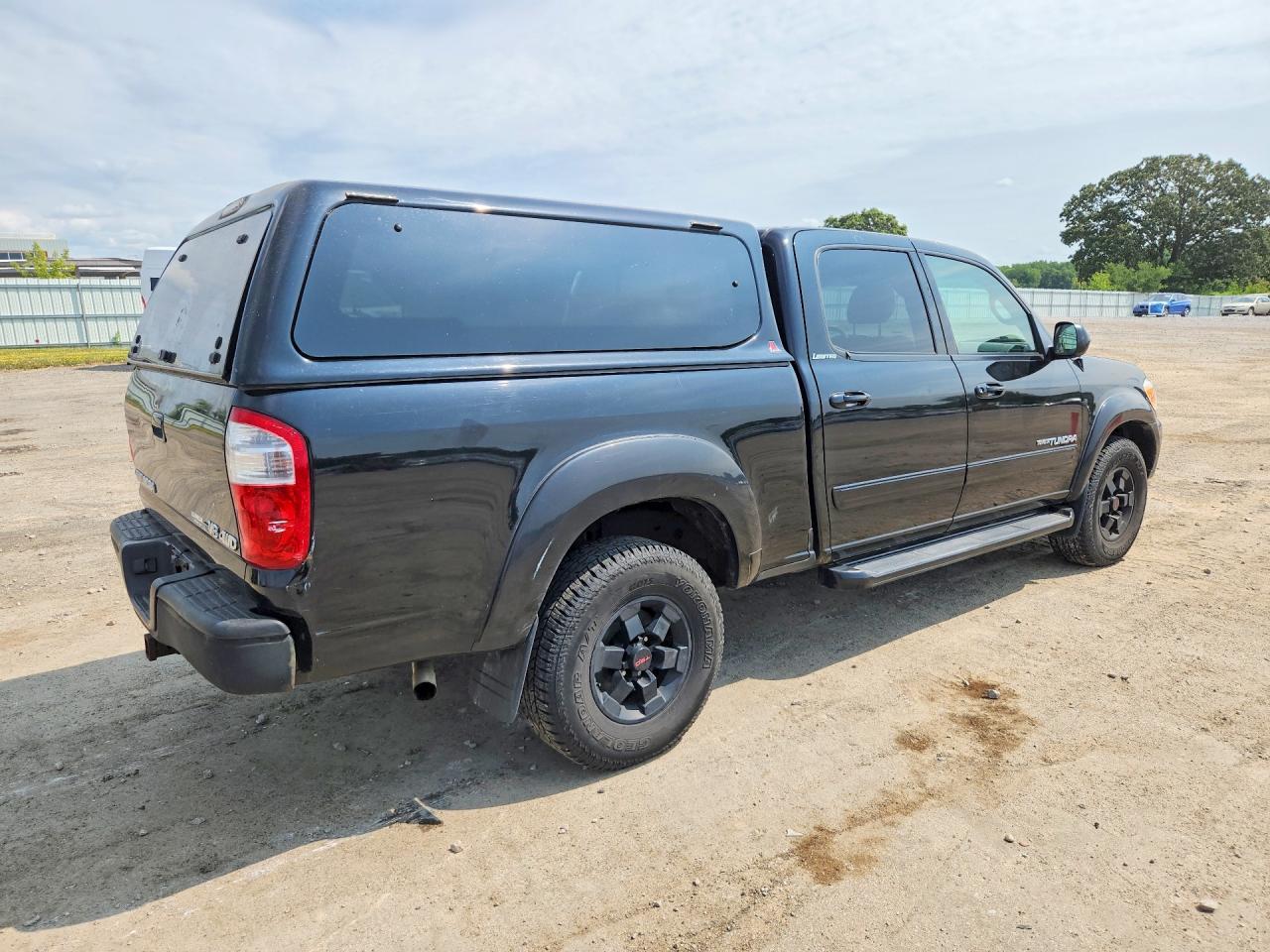 2005 Toyota Tundra Access Cab Limited Black vin: 5TBDT48155S501377