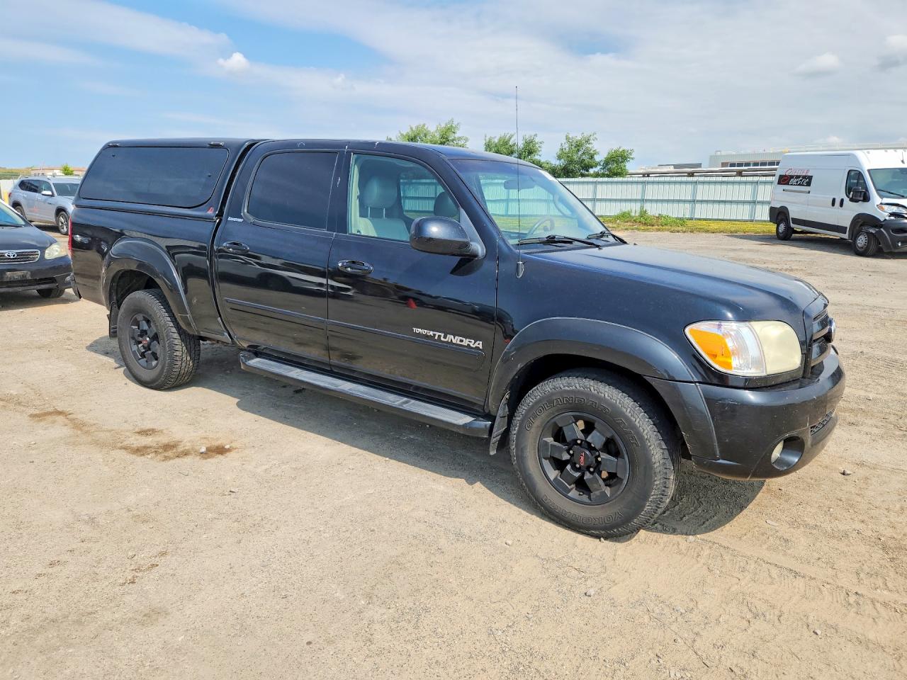 2005 Toyota Tundra Access Cab Limited Black vin: 5TBDT48155S501377