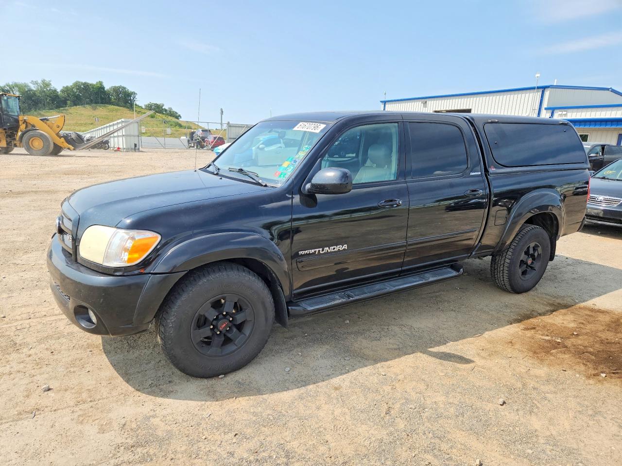 2005 Toyota Tundra Access Cab Limited Black vin: 5TBDT48155S501377