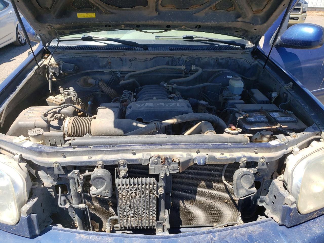 2006 Toyota Tundra Double Cab Limited Blue vin: 5TBDT48156S536826