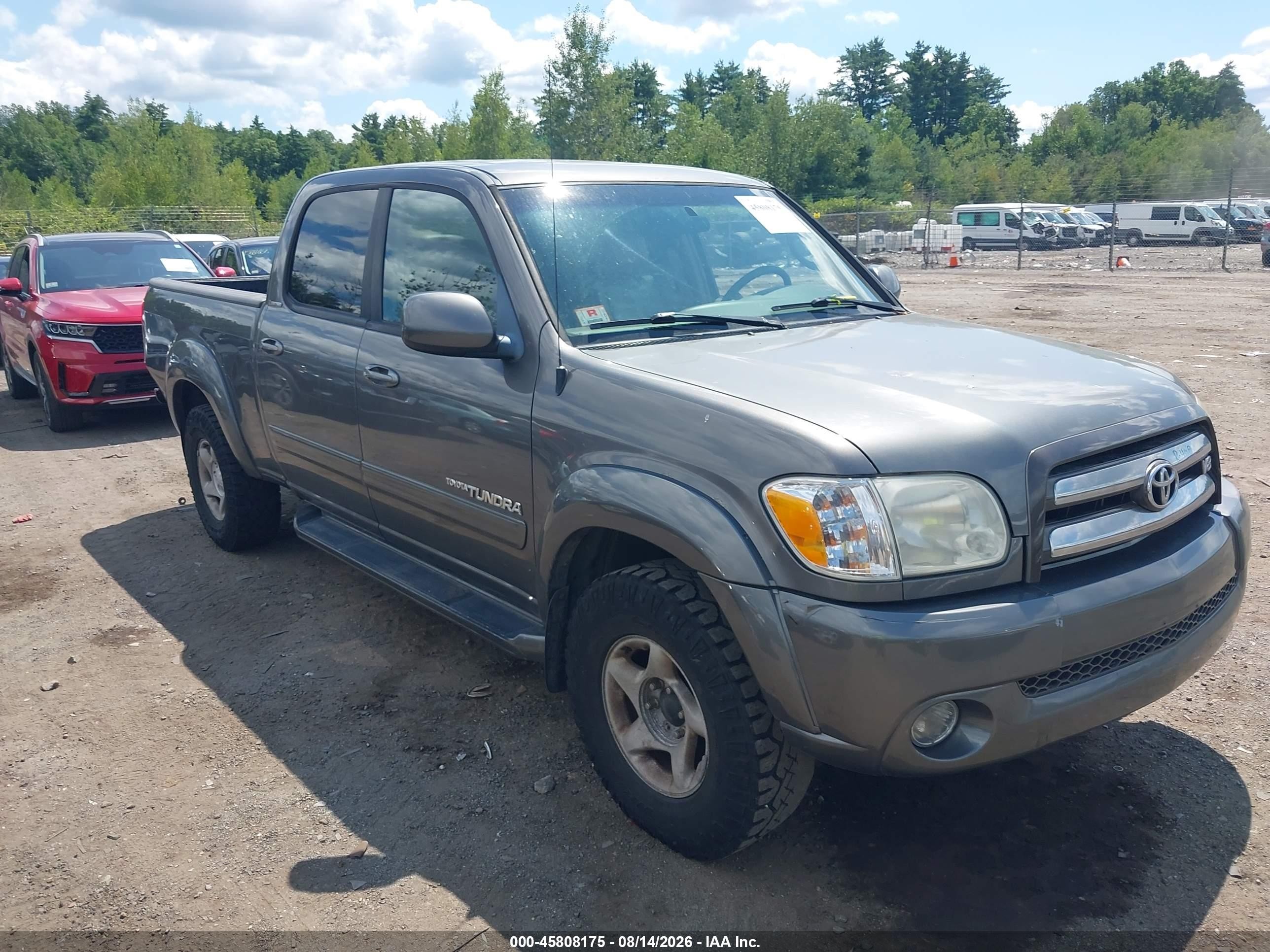 2006 Toyota Tundra Limited V8 Коричневый vin: 5TBDT48166S533594