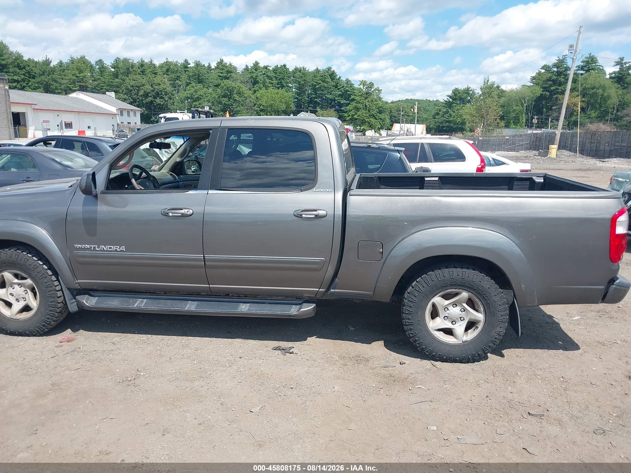 2006 Toyota Tundra Limited V8 Коричневый vin: 5TBDT48166S533594
