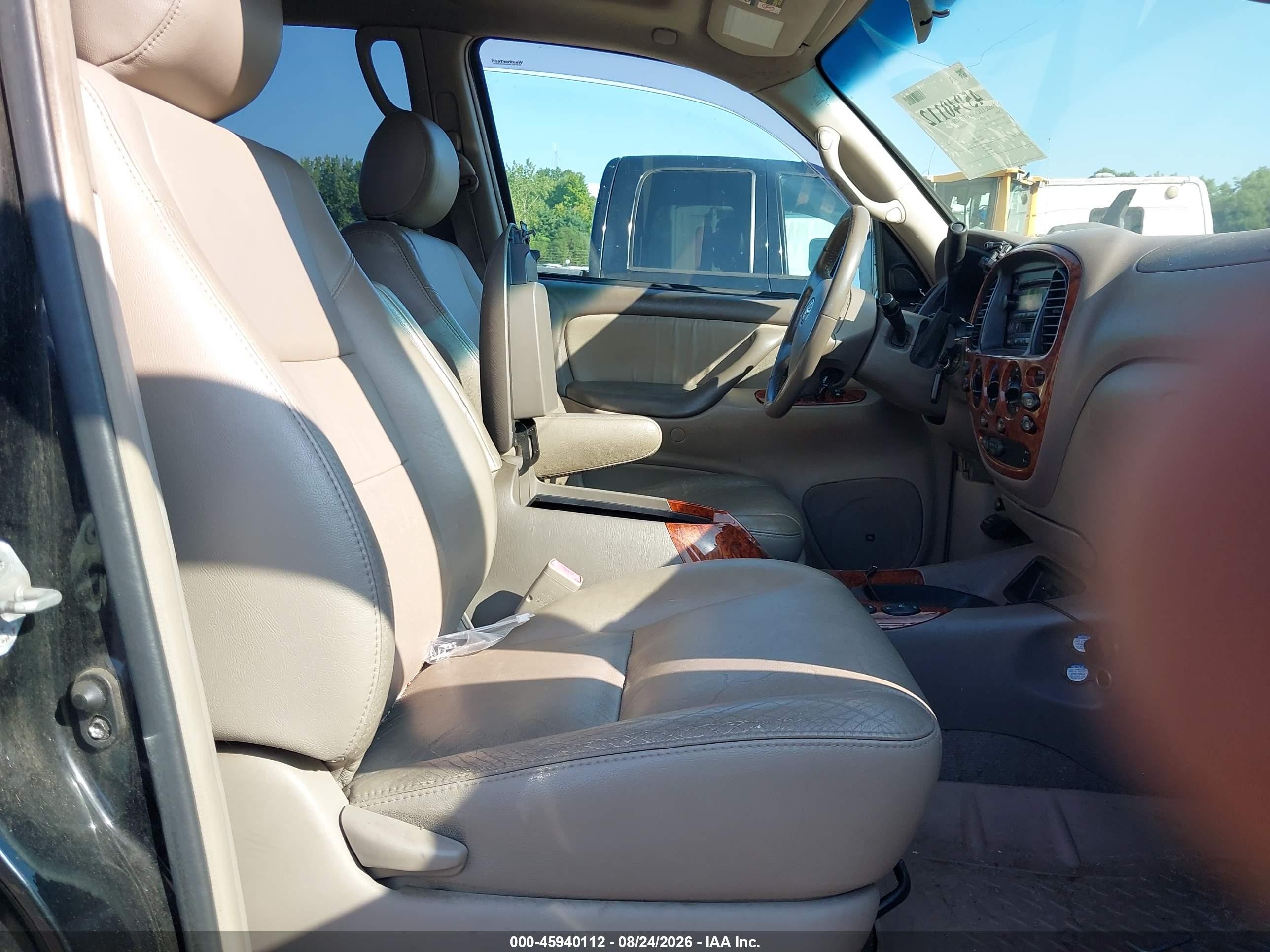 2006 Toyota Tundra Limited V8 Black vin: 5TBDT48166S539346