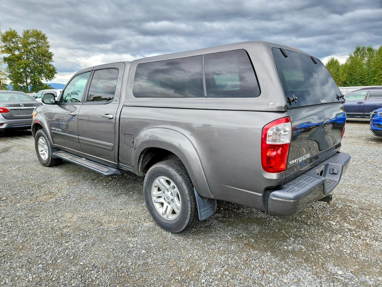 2006 Toyota Tundra Double Cab Limited Серый vin: 5TBDT48166S549892