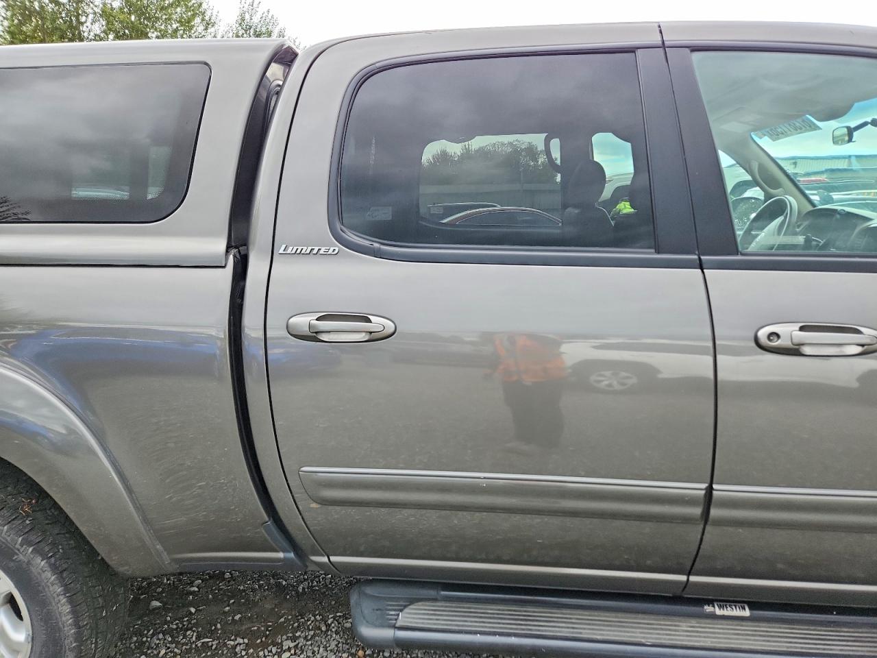 2006 Toyota Tundra Double Cab Limited Серый vin: 5TBDT48166S549892