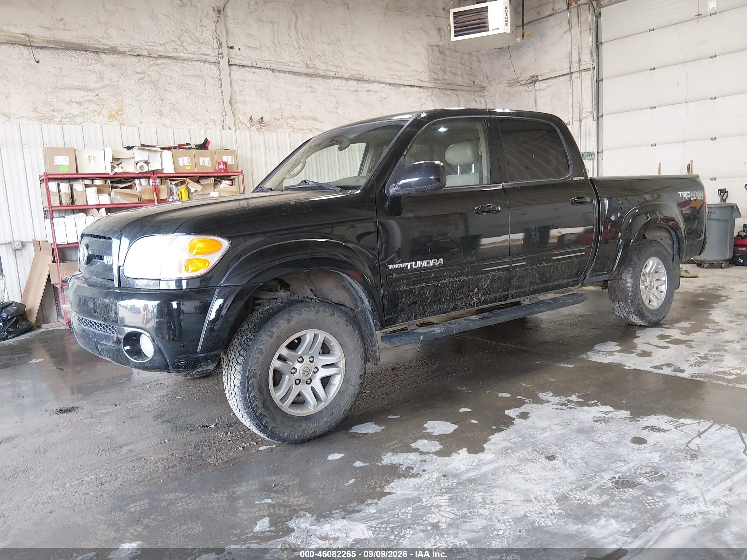 2004 Toyota Tundra Limited V8 Черный vin: 5TBDT48184S450701