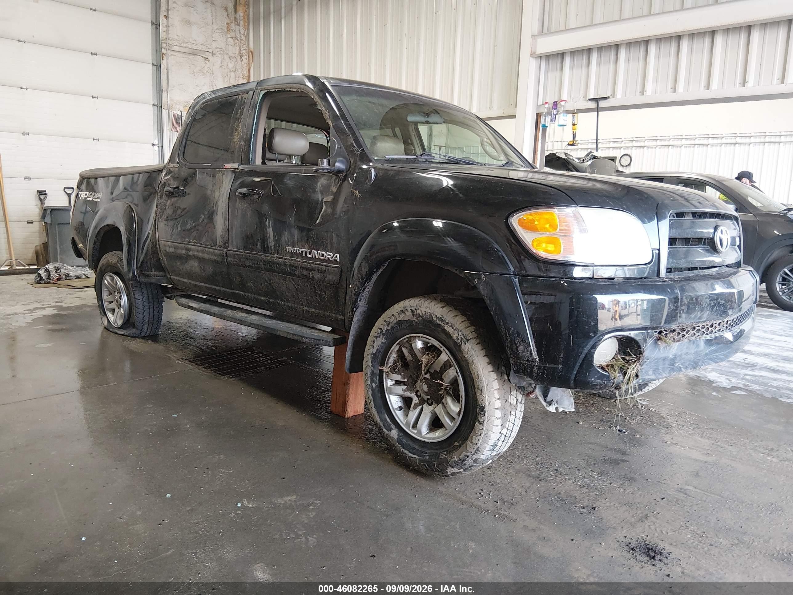 2004 Toyota Tundra Limited V8 Black vin: 5TBDT48184S450701