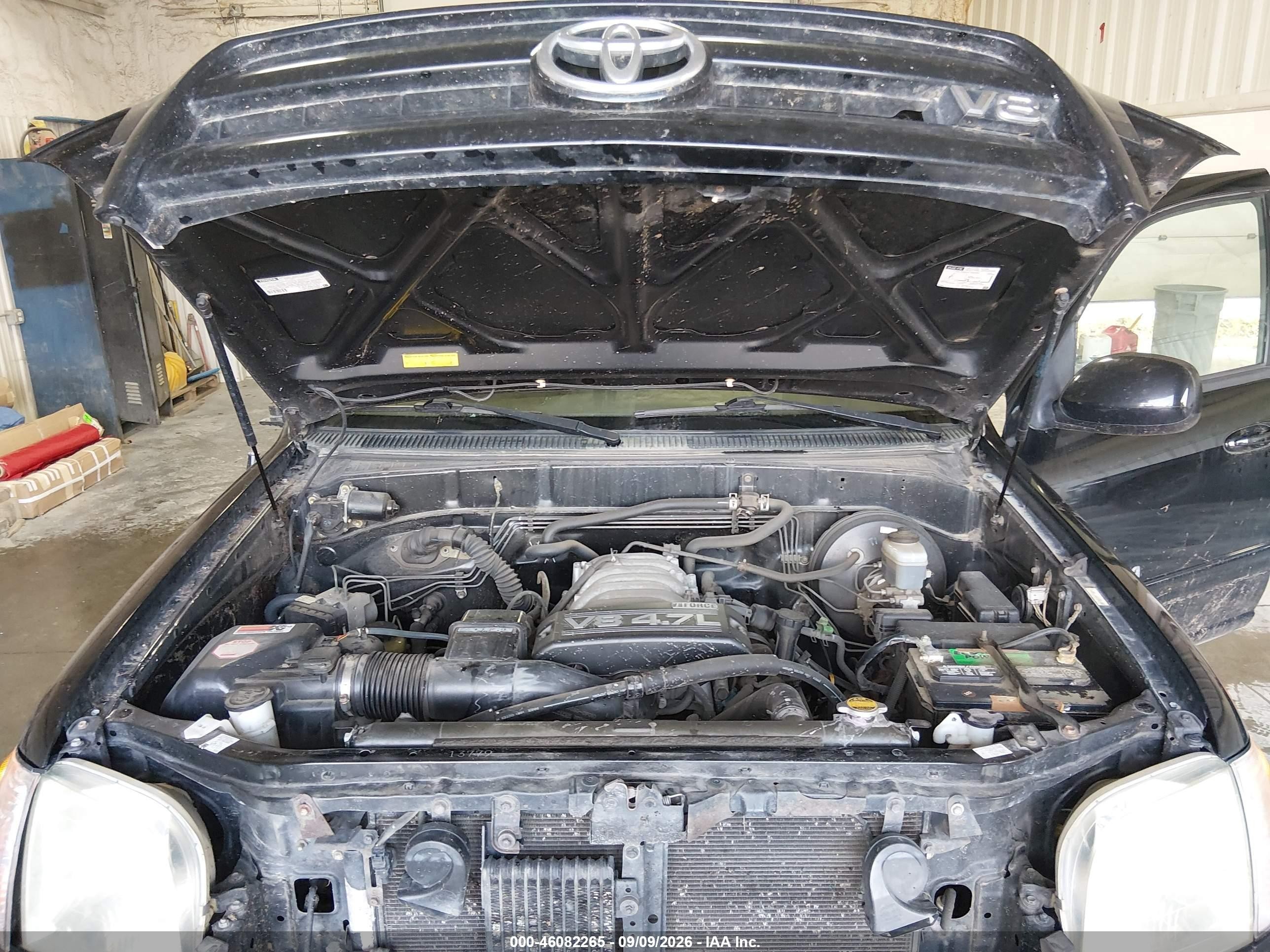2004 Toyota Tundra Limited V8 Черный vin: 5TBDT48184S450701