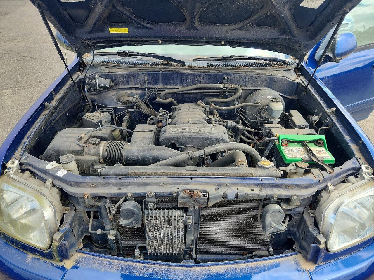 2006 Toyota Tundra Double Cab Limited Blue vin: 5TBDT48186S534147