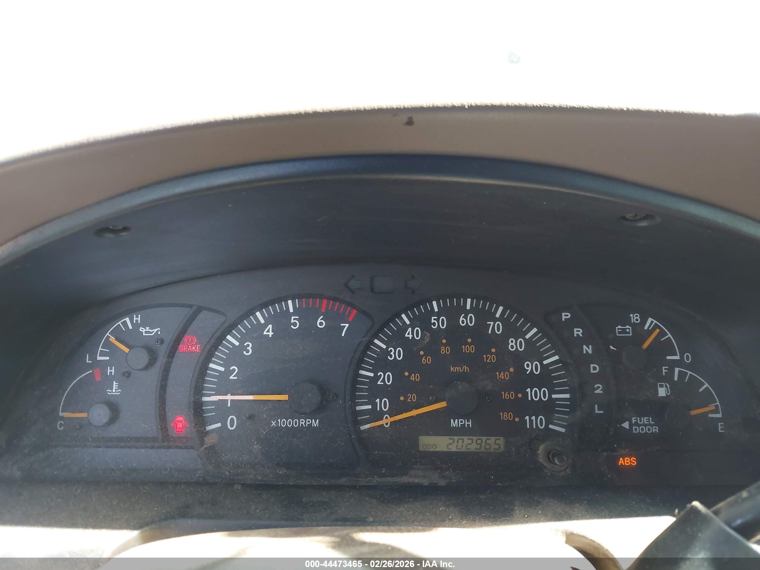 2004 Toyota Tundra Limited V8 Gray vin: 5TBDT48194S434510