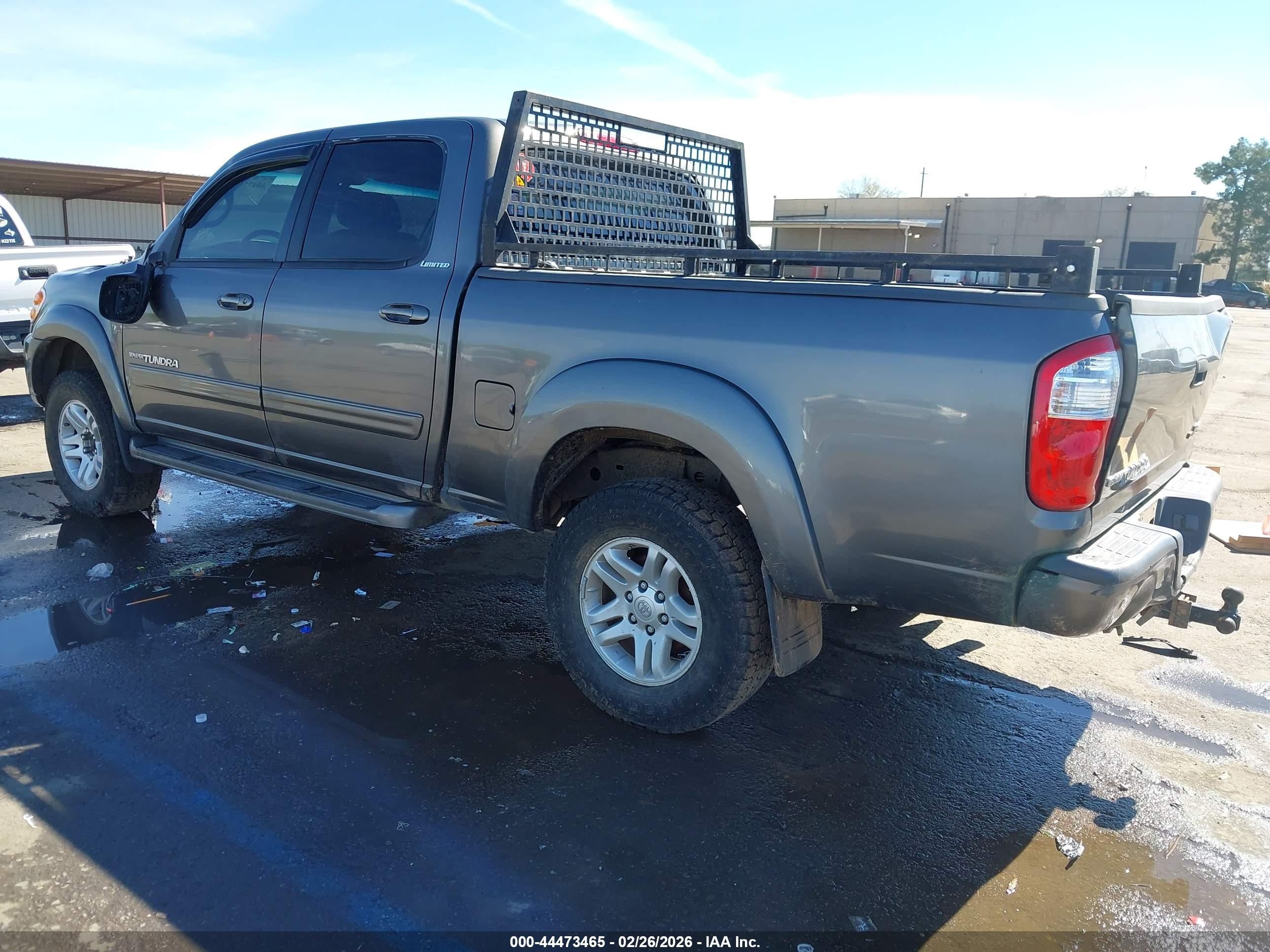 2004 Toyota Tundra Limited V8 Gray vin: 5TBDT48194S434510