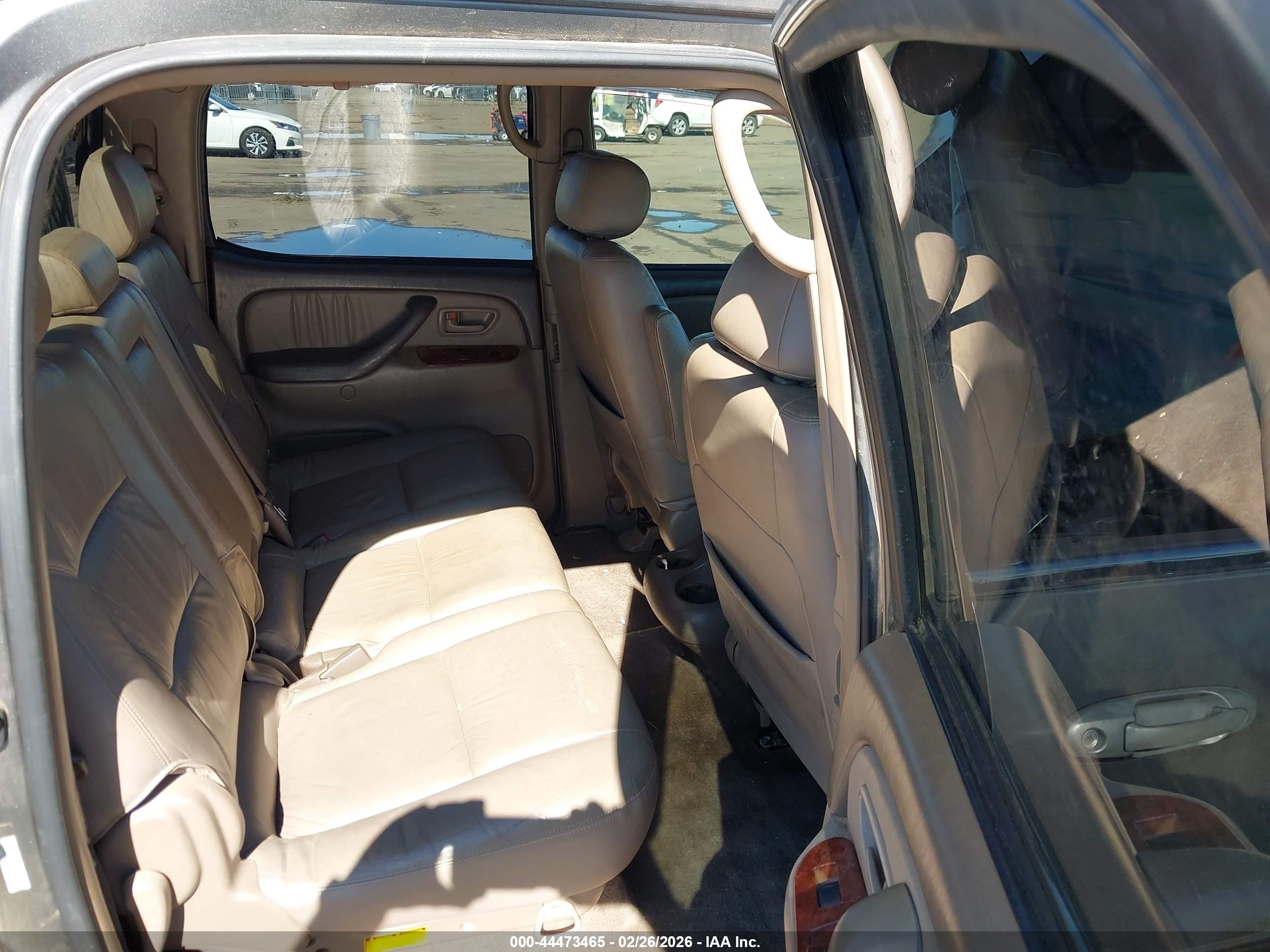 2004 Toyota Tundra Limited V8 Gray vin: 5TBDT48194S434510