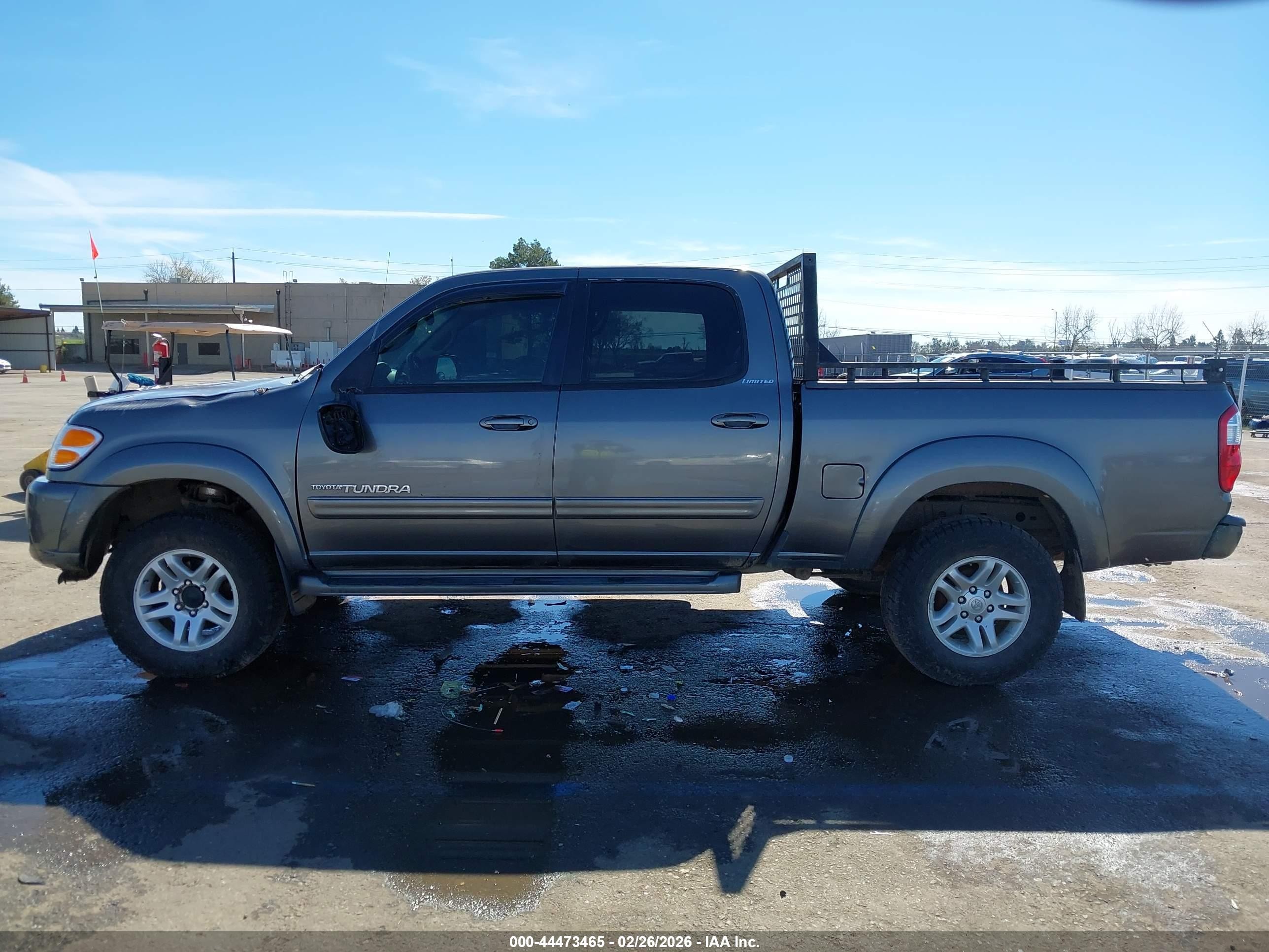 2004 Toyota Tundra Limited V8 Gray vin: 5TBDT48194S434510