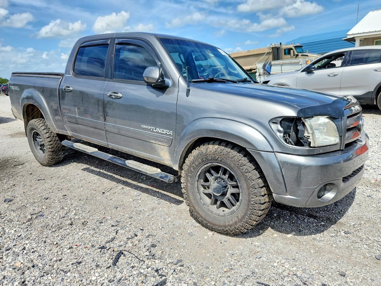 2004 Toyota Tundra Double Cab Limited Gray vin: 5TBDT48194S435320