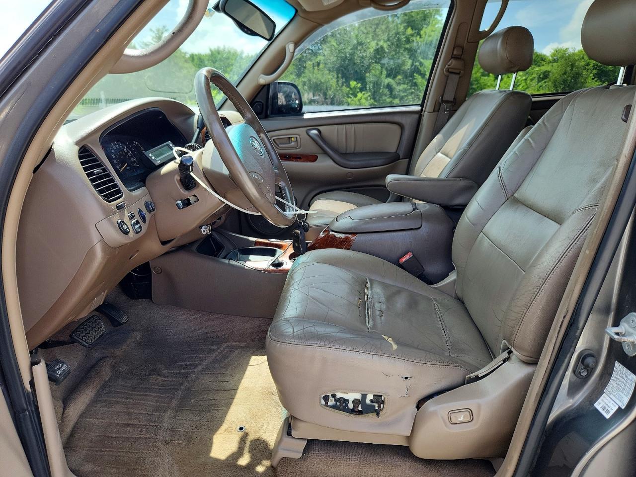 2004 Toyota Tundra Double Cab Limited Gray vin: 5TBDT48194S435320