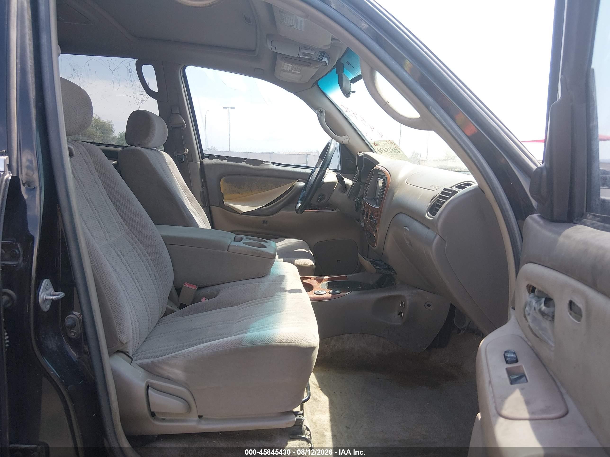 2005 Toyota Tundra Limited V8 Black vin: 5TBDT48195S482929