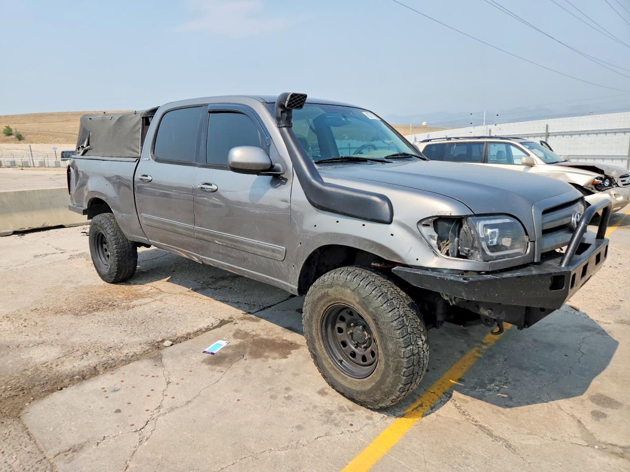 2006 Toyota Tundra Double Cab Limited Gray vin: 5TBDT481X6S525000