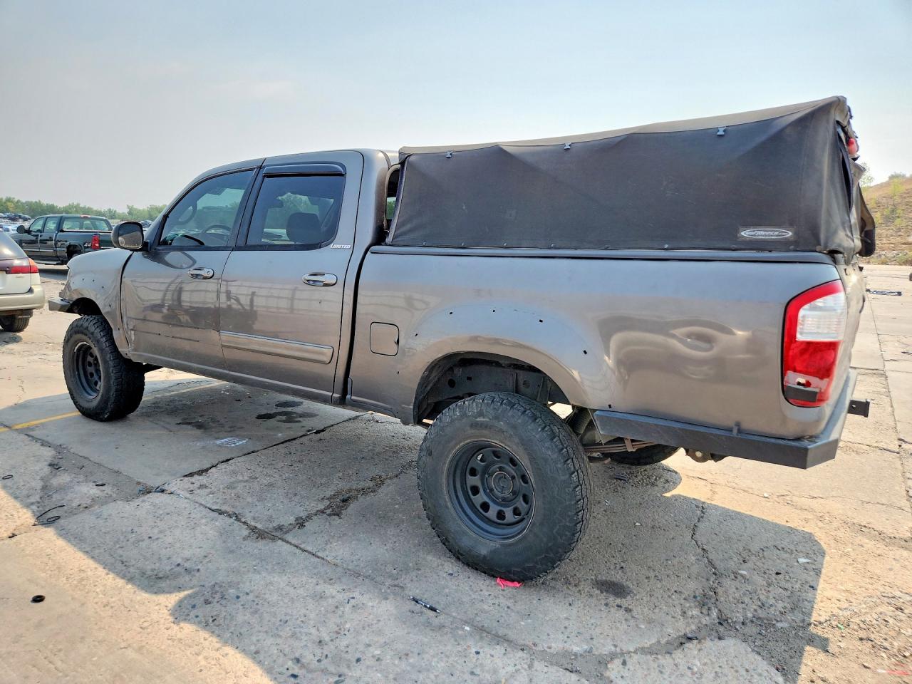 2006 Toyota Tundra Double Cab Limited Gray vin: 5TBDT481X6S525000