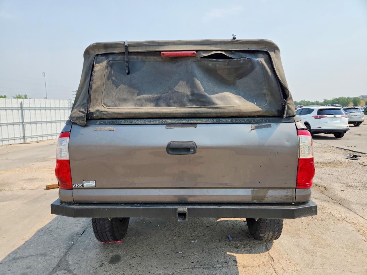2006 Toyota Tundra Double Cab Limited Gray vin: 5TBDT481X6S525000
