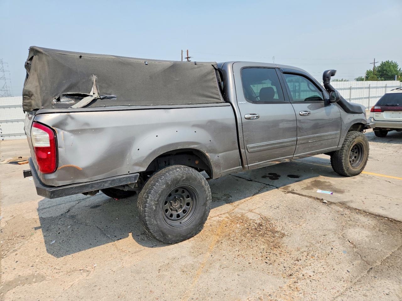 2006 Toyota Tundra Double Cab Limited Gray vin: 5TBDT481X6S525000