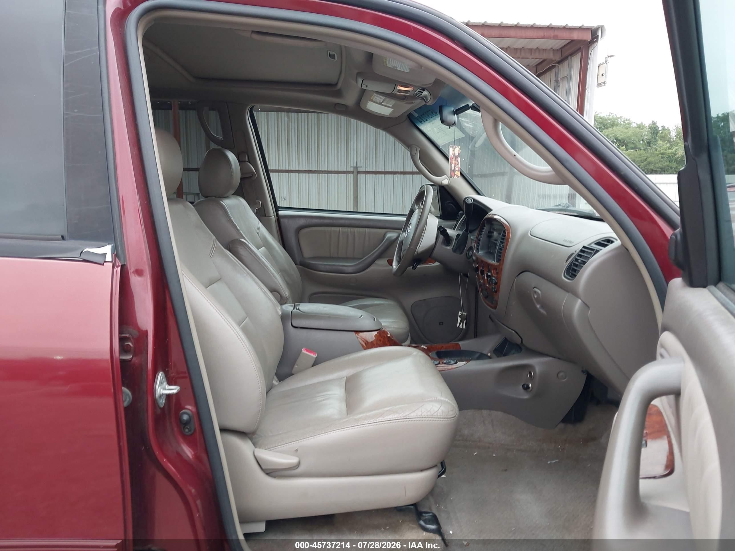 2006 Toyota Tundra Limited V8 Burgundy vin: 5TBDT481X6S526146